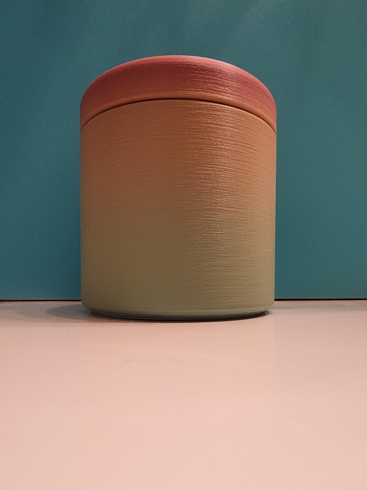 Strange jar for herbs, pills, vitamins, traveling, organizing, screw top, Multiple colors available