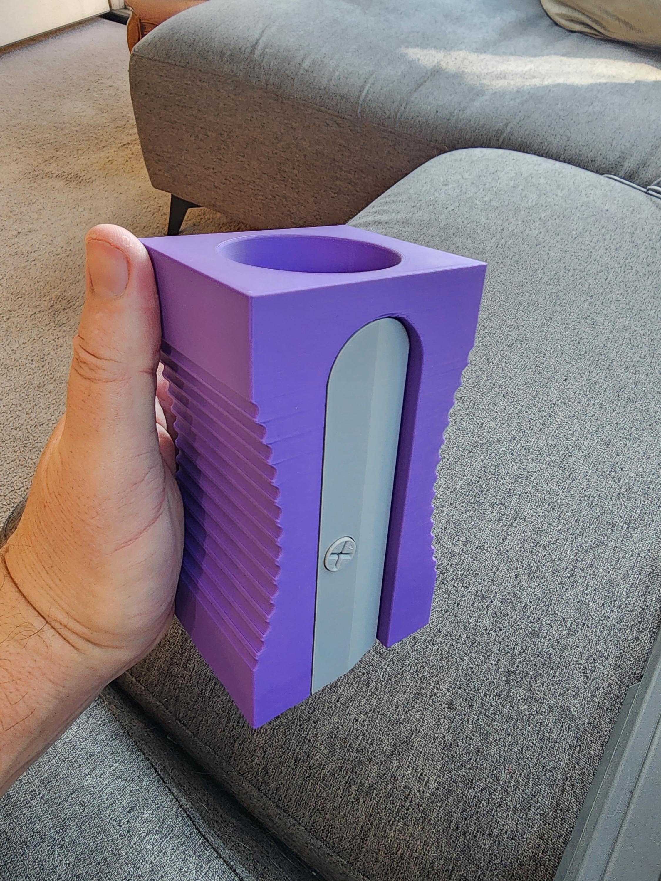 3D-Printed Giant Sharpener Pencil Holder: Teacher Desk Organizer