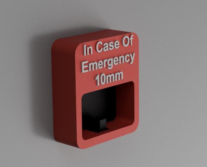 Emergency 10mm Socket Holder: Magnetic Mechanic Gift