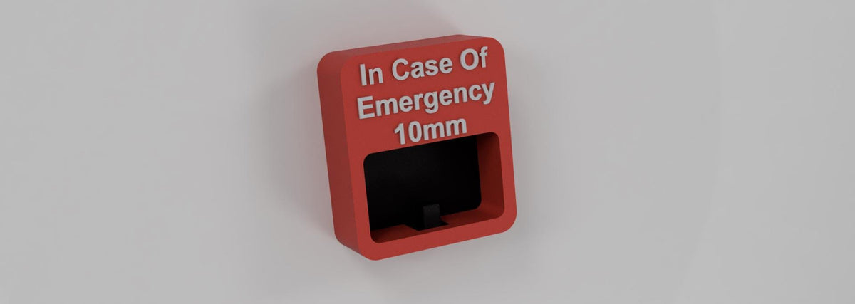 10mm Emergency Socket | Comes With 3/8 10mm Socket | Mechanic Gifts | Workshop | Toolbox | Gift For Him | 10mm Joke All Guys Know