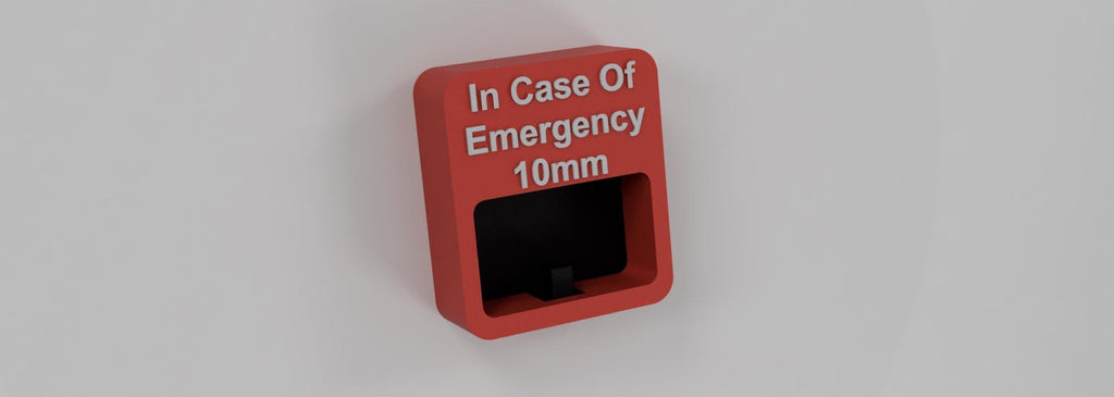 10mm Emergency Socket | Comes With 3/8 10mm Socket | Mechanic Gifts | Workshop | Toolbox | Gift For Him | 10mm Joke All Guys Know