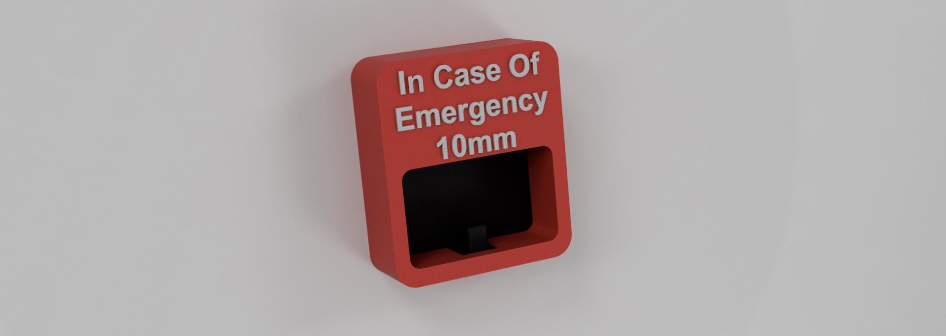10mm Emergency Socket | Comes With 3/8 10mm Socket | Mechanic Gifts | Workshop | Toolbox | Gift For Him | 10mm Joke All Guys Know