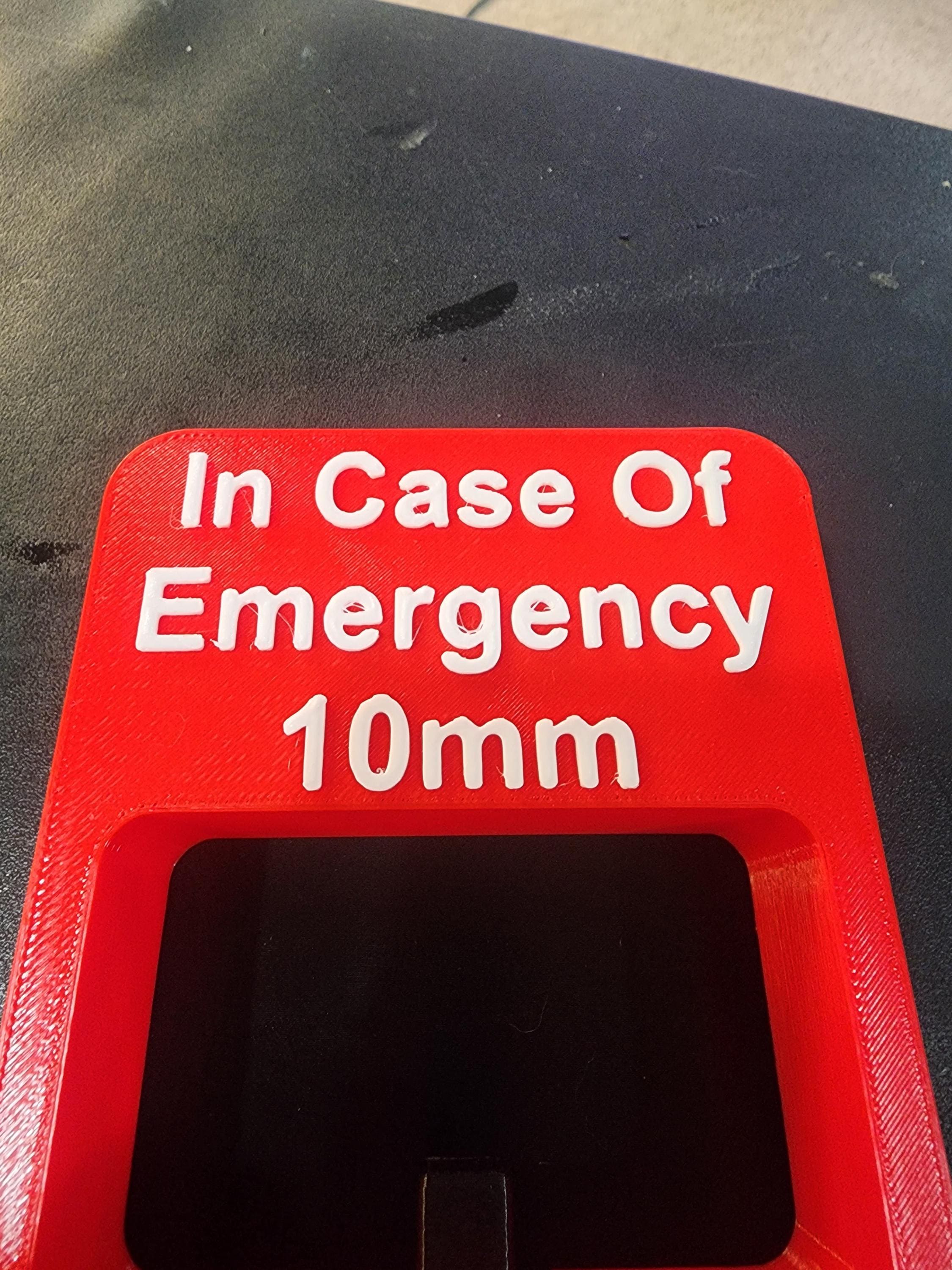 Emergency 10mm Socket Holder: Magnetic Mechanic Gift