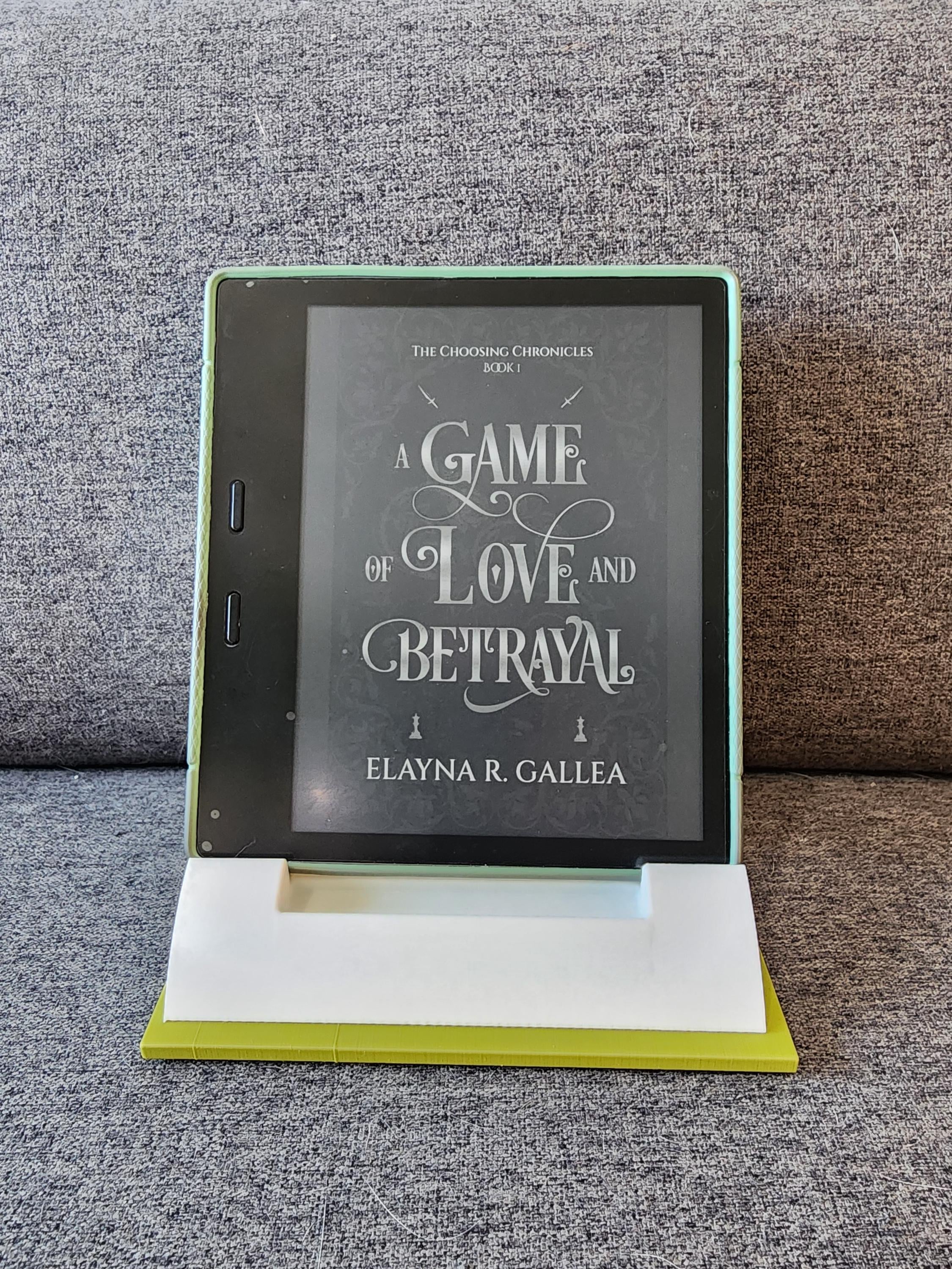 Open Book Phone / Kindle Stand | Bookstore Accessory | Library Essential | Bookworm Gadget | Booktok | Nerdy Must-Have | 2 position