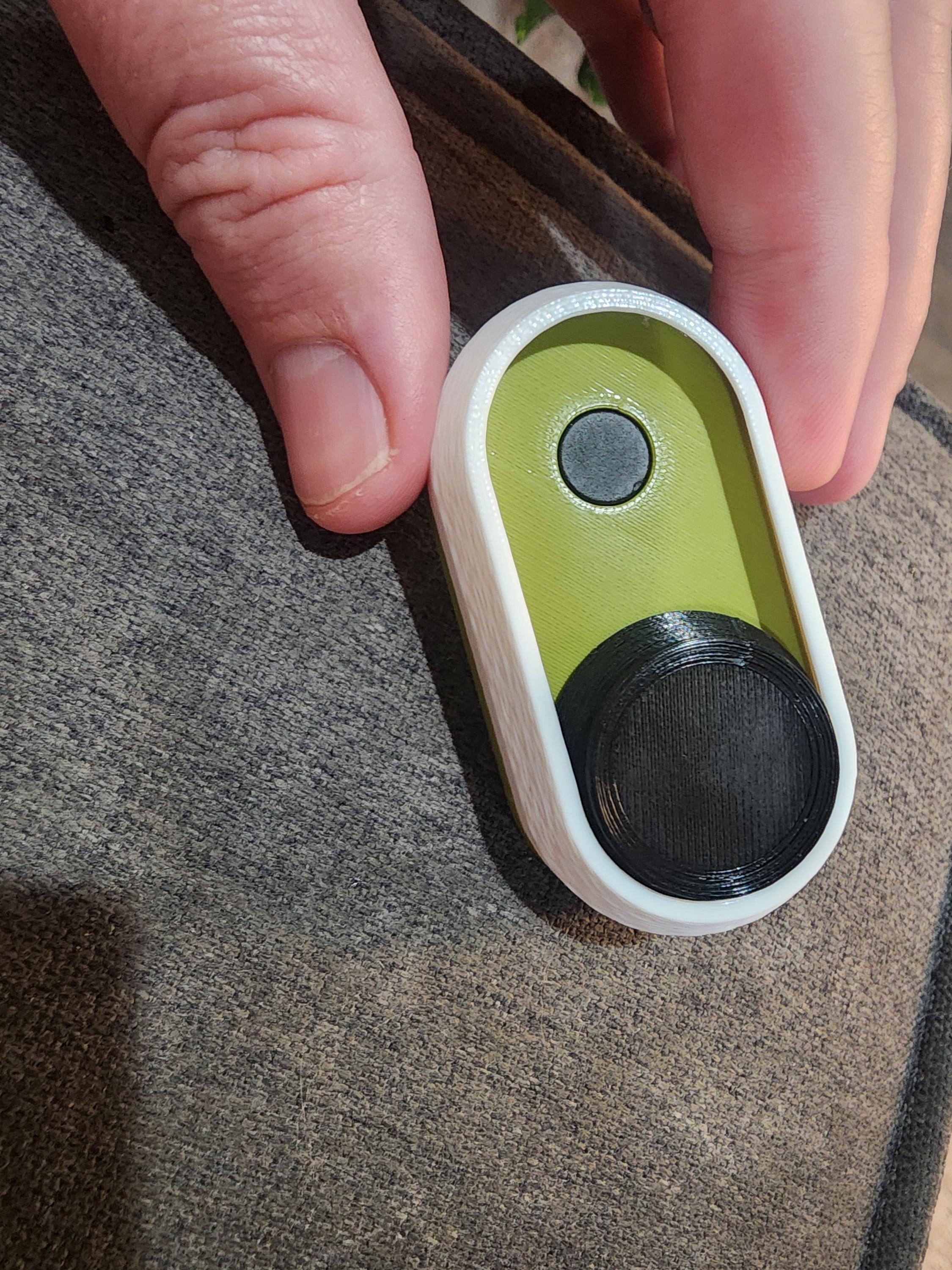 Large Customizable 3D Printed Fidget Slider – Pick Your Colors, Smooth & Satisfying Stress Relief Toy