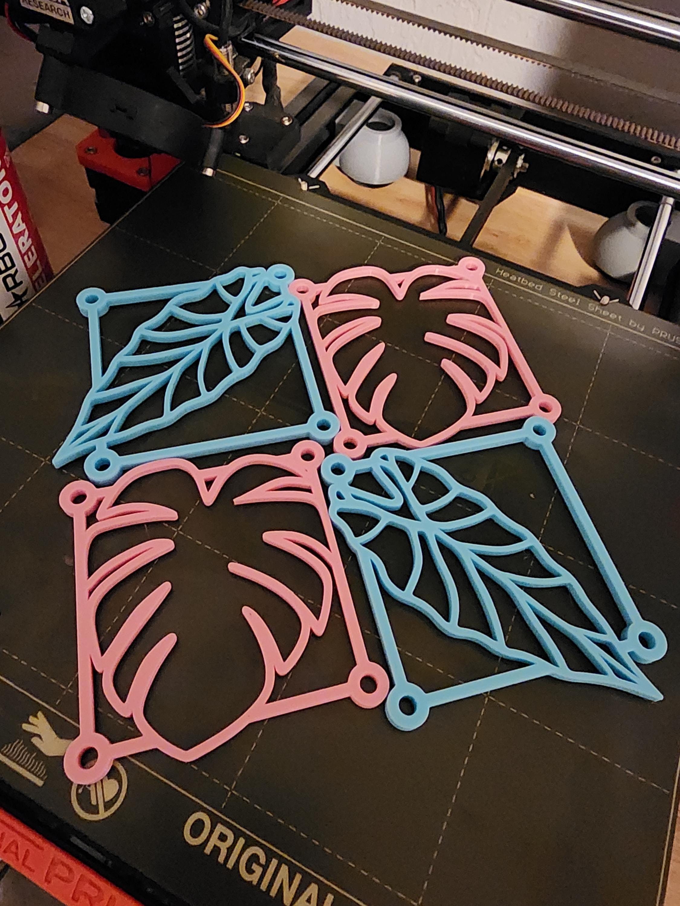 120mm 80mm Fan Grill Cover Monstera Leaf Alocasia Leaf Choice your color