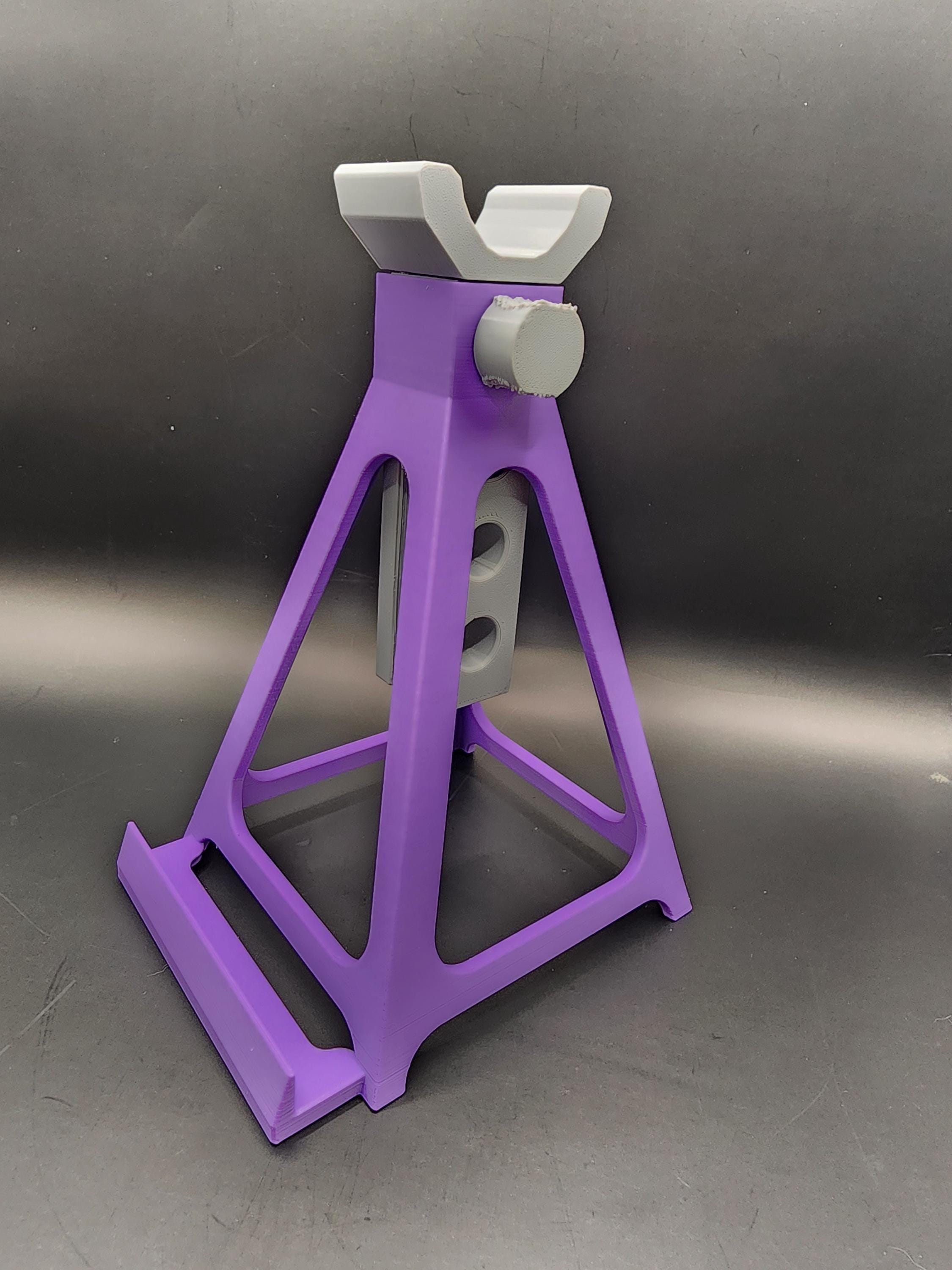 Larger Jack Stand Phone, Table, Headphone Holder. 9.75" x 4.8" x 4 5"