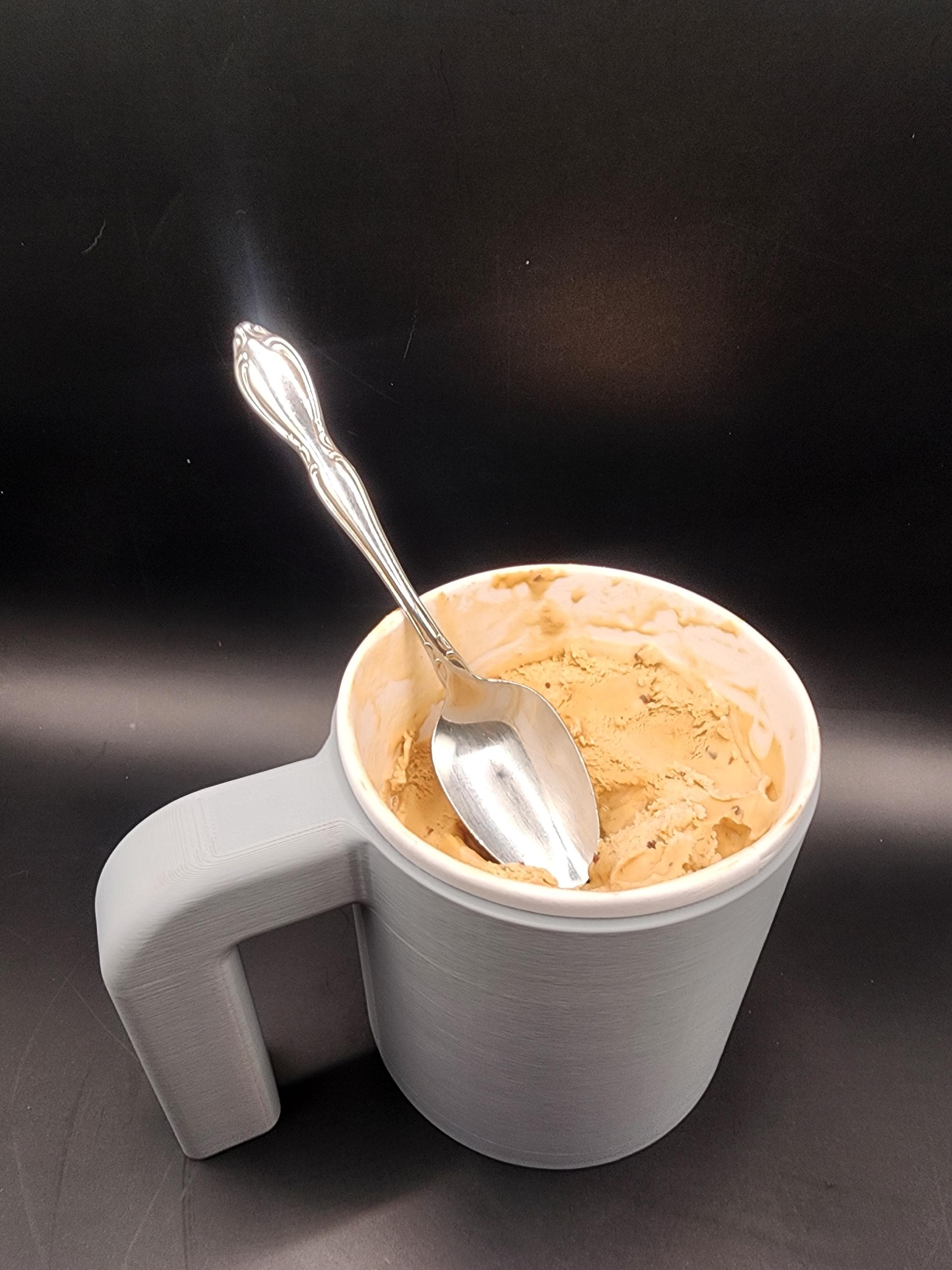 3D Printed Ice Cream Pint Cozie: Insulated Standard Size Holder