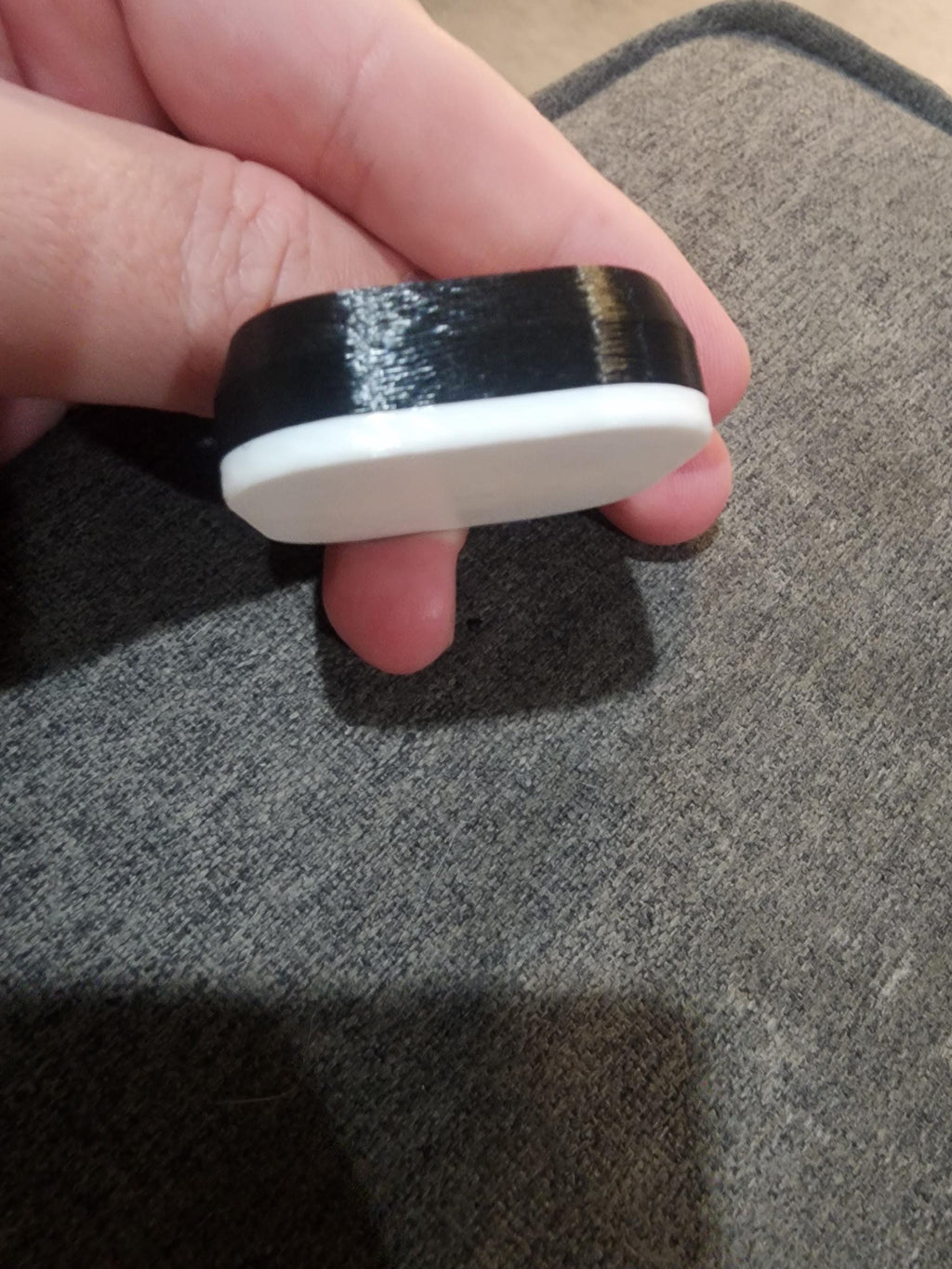 Small Square Customizable 3D Printed Fidget Slider – Pick Your Colors, Smooth & Satisfying Stress Relief Toy