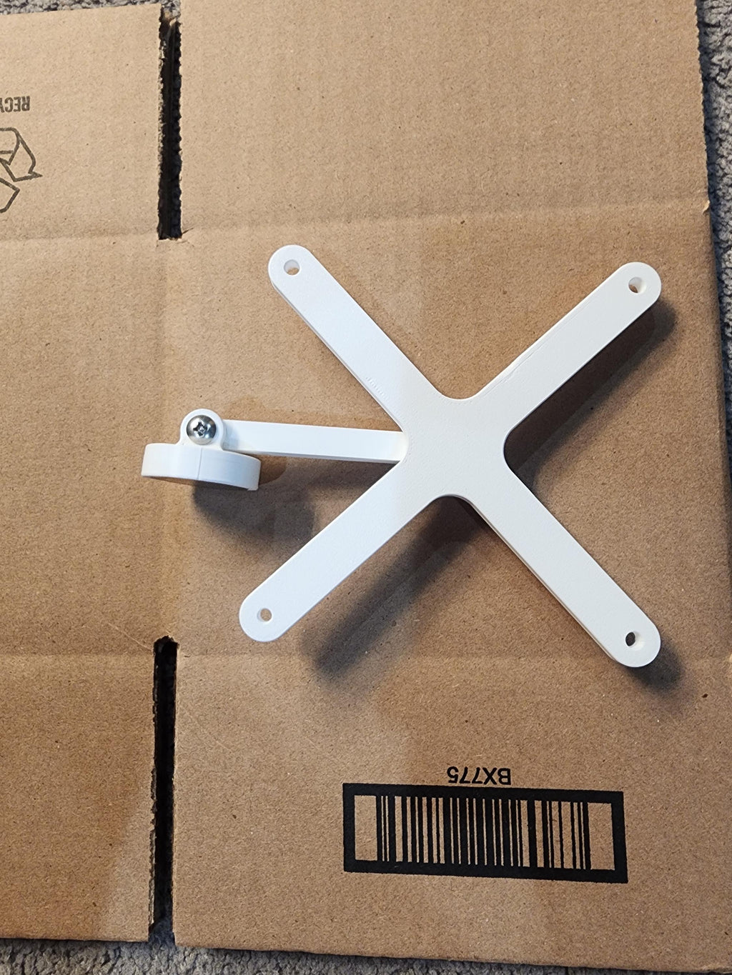 120mm / 80mm With 2 Pivot Joints Magnetic Fan Mount Cabinet Greenhouse magnetic mount w/ 3d printed wrench