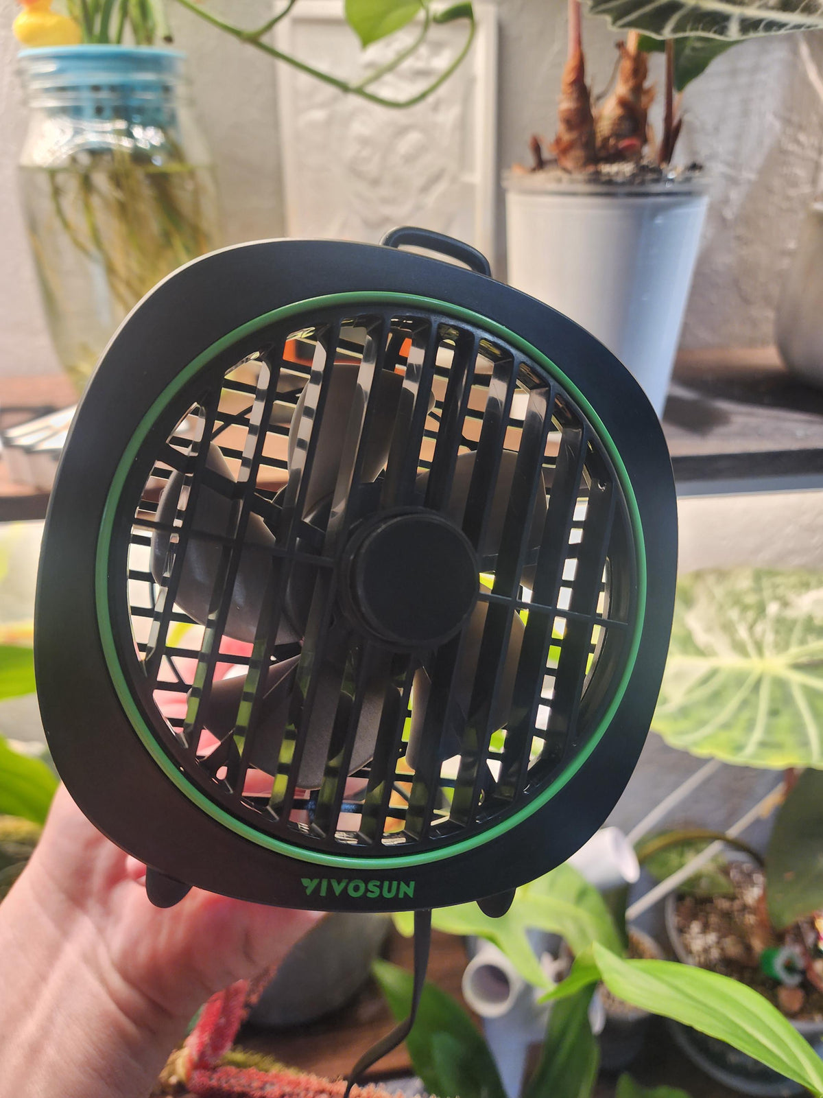 magnetic mount for 4" Vivosun AeroWave D4