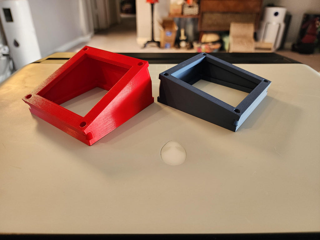 Fan Shroud | 140mm 120mm 80mm | 10 & 20 Degree Angled Fan Mount | Airflow Direction Guide | 3D Printed Fan Accessory 20+ Colors