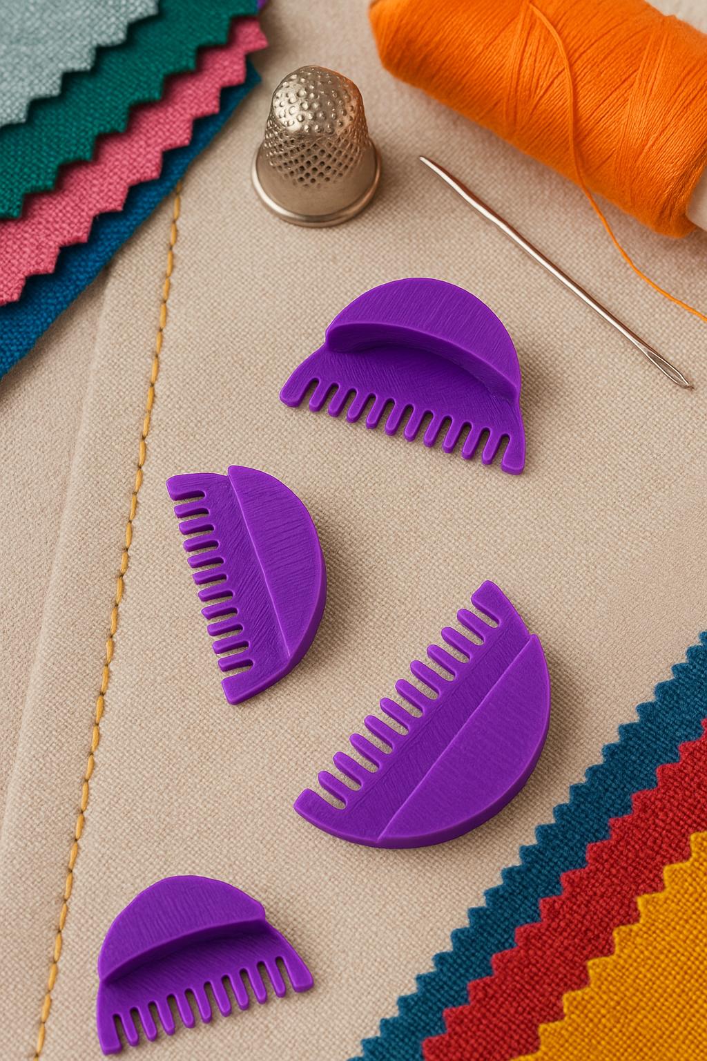 Stitch Spacing Guide: 2mm, 3mm, 4mm Sewing Ruler for Hand Stitching