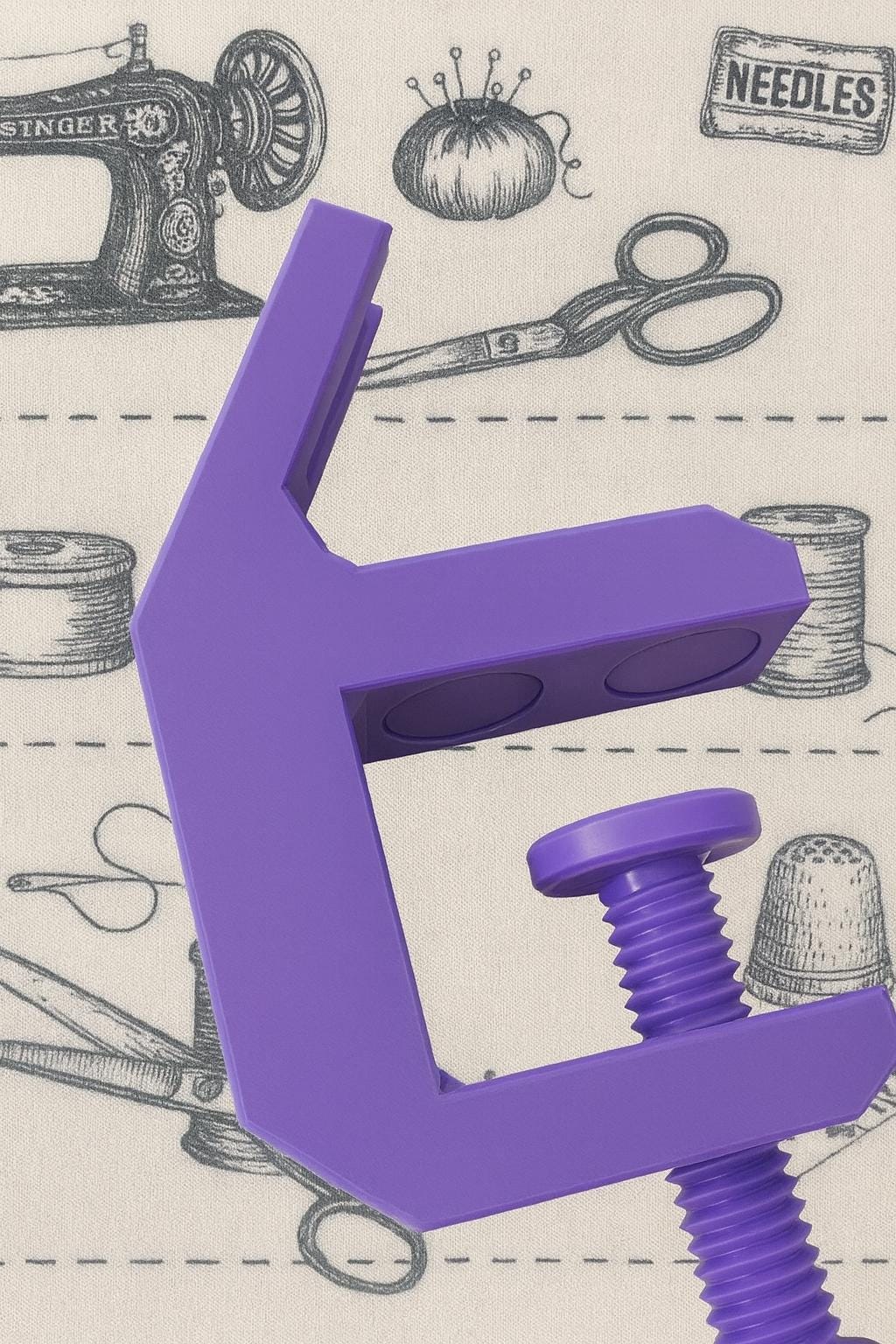 Zipper Pull Jig: Third Hand Sewing Tool for Crafters & Quilters