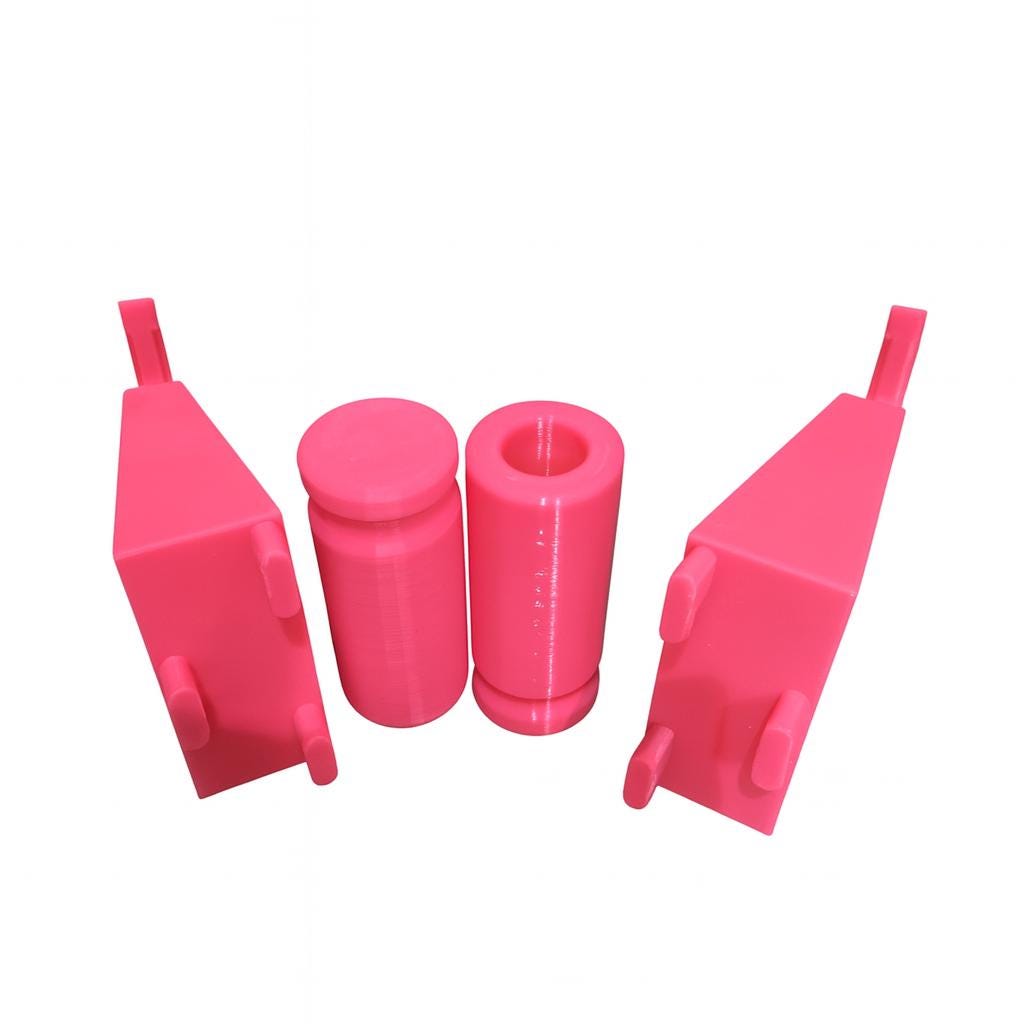 Heavy-Duty No-Wobble Paper Towel Holder for SKÅDIS | Optional Tear-Off Station | 20+ Color Choices