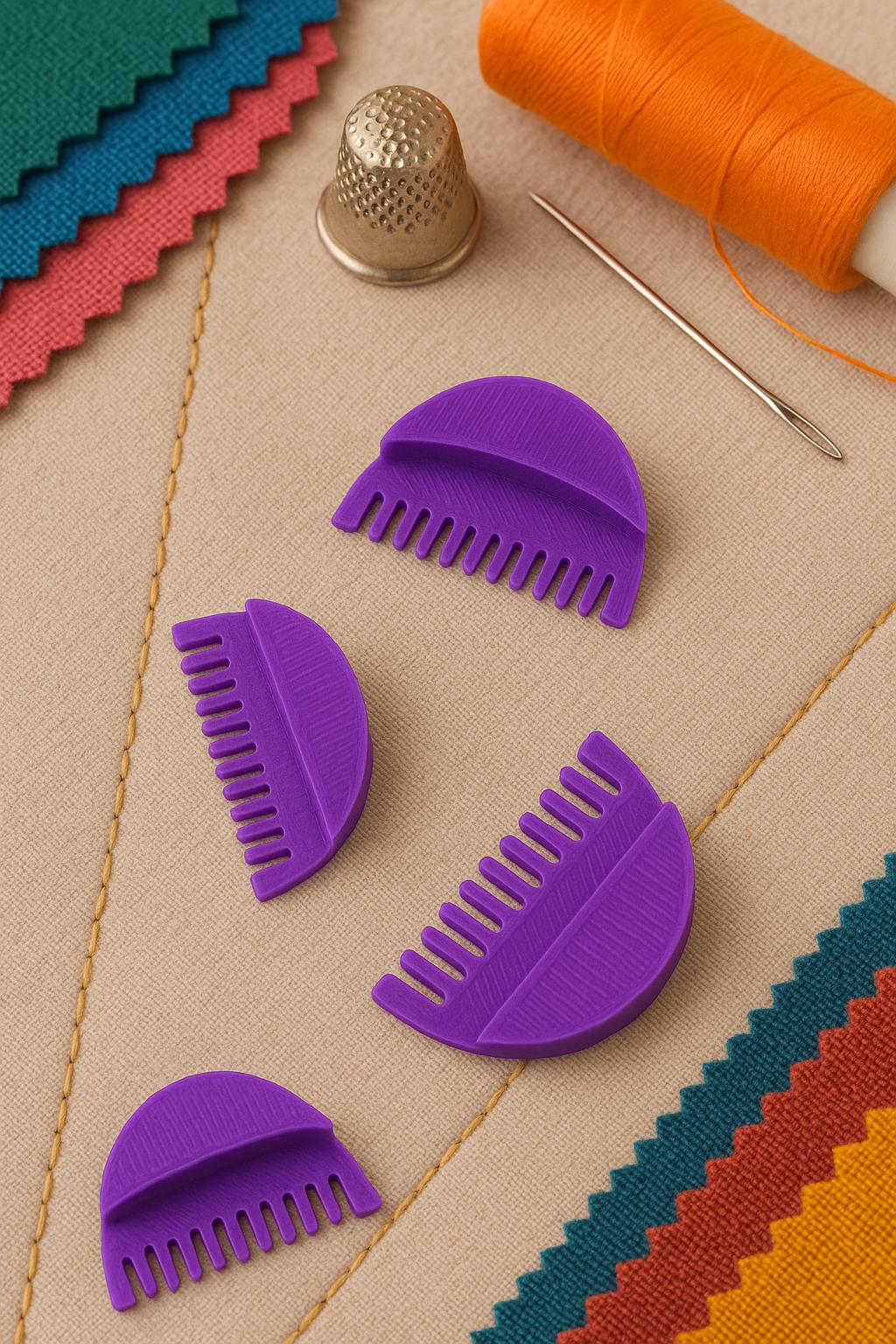 Stitch Spacing Guide: 2mm, 3mm, 4mm Sewing Ruler for Hand Stitching