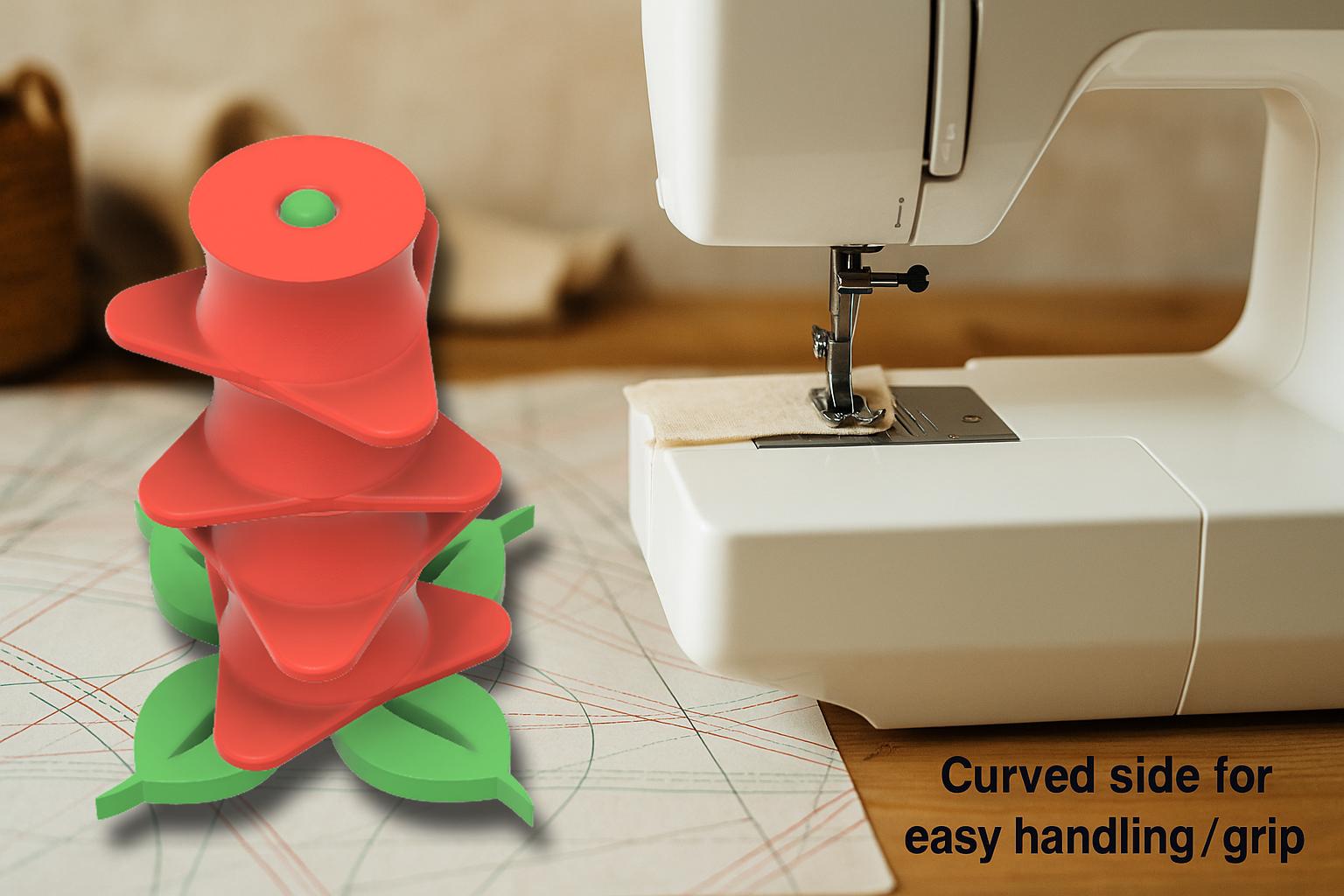 Quilting & Sewing 3 Point Pattern Weights | Easy Ergonomic Grab Design | Fabric Sewing Tools | Gift for Sewers Crafters