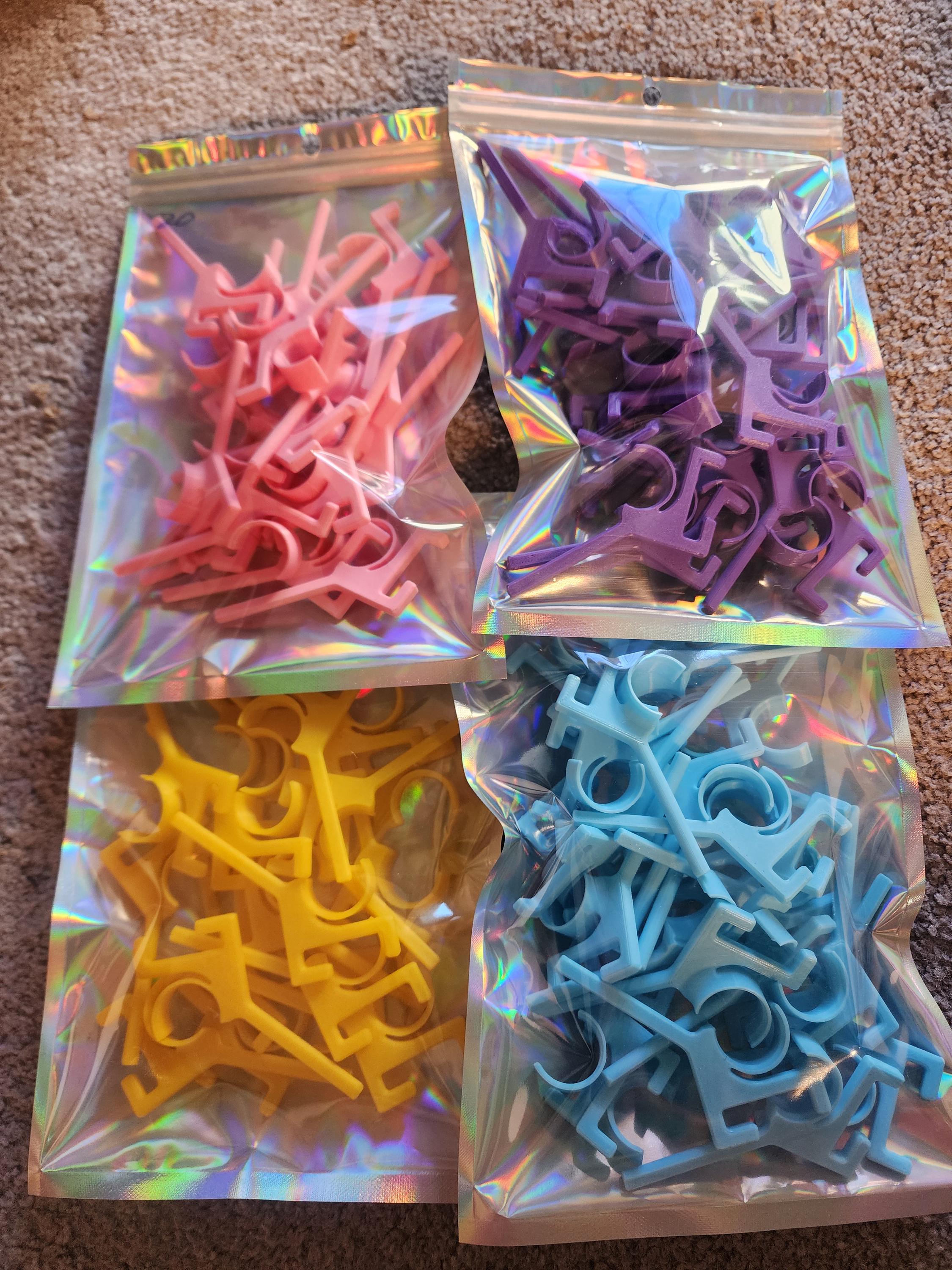 Thread Spool & Class 15 Bobbin Holder for IKEA SKADIS Pegboard | Sewing Organizer | Quilting, Embroidery, Craft Room Storage