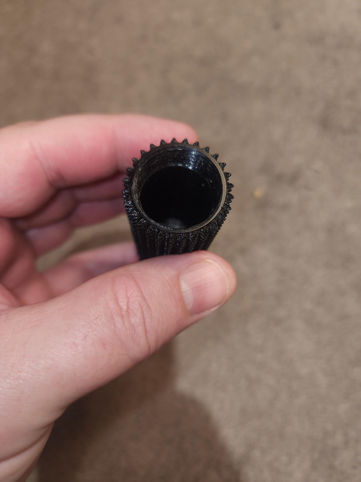 Sensory Spiky Fidget Keychain – Textured Roller Toy with Secret Compartment for Discreet Storage