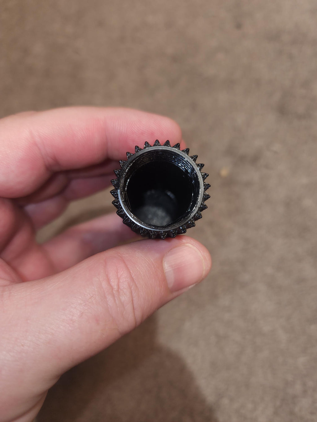 Sensory Spiky Fidget Keychain – Textured Roller Toy with Secret Compartment for Discreet Storage