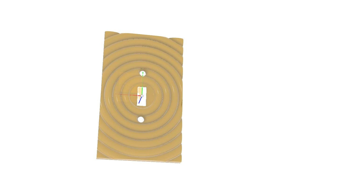 Oval Mid-Century Modern Toggle Switch Plate | Decorative Light Switch Cover | 4 Designs, Over 20 Colors