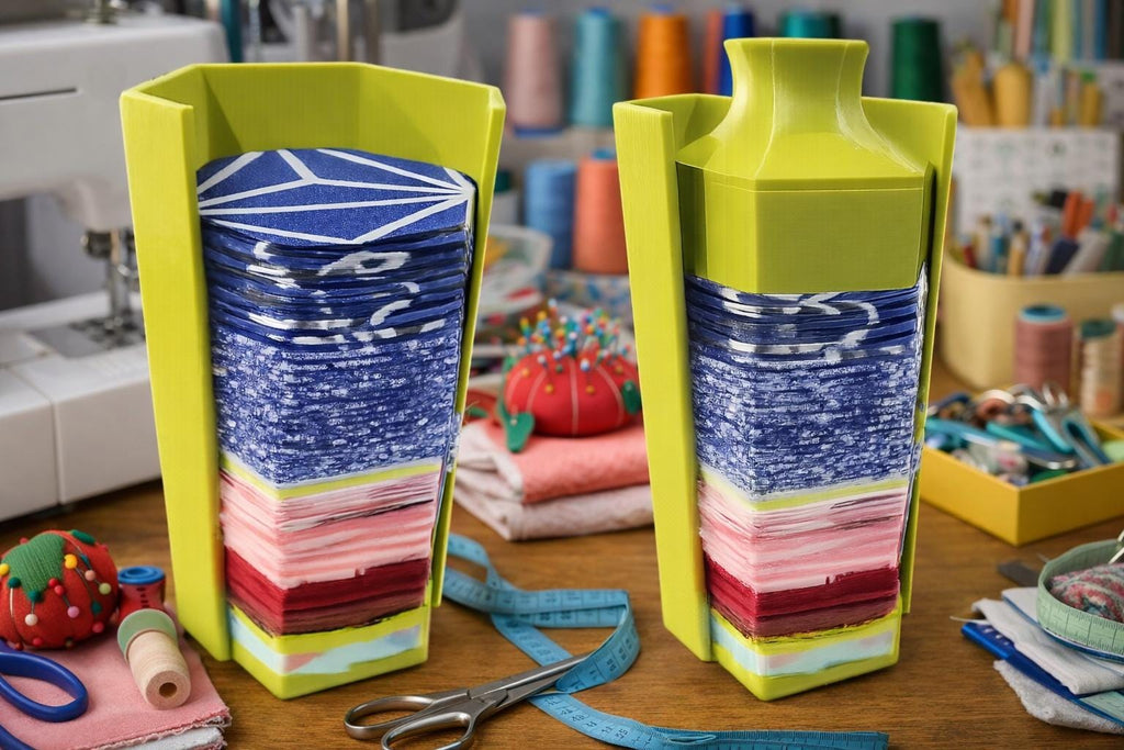 English Paper Piecing 1", 1.5" Hex, Square, Diamond Shape Weight Stack Storage