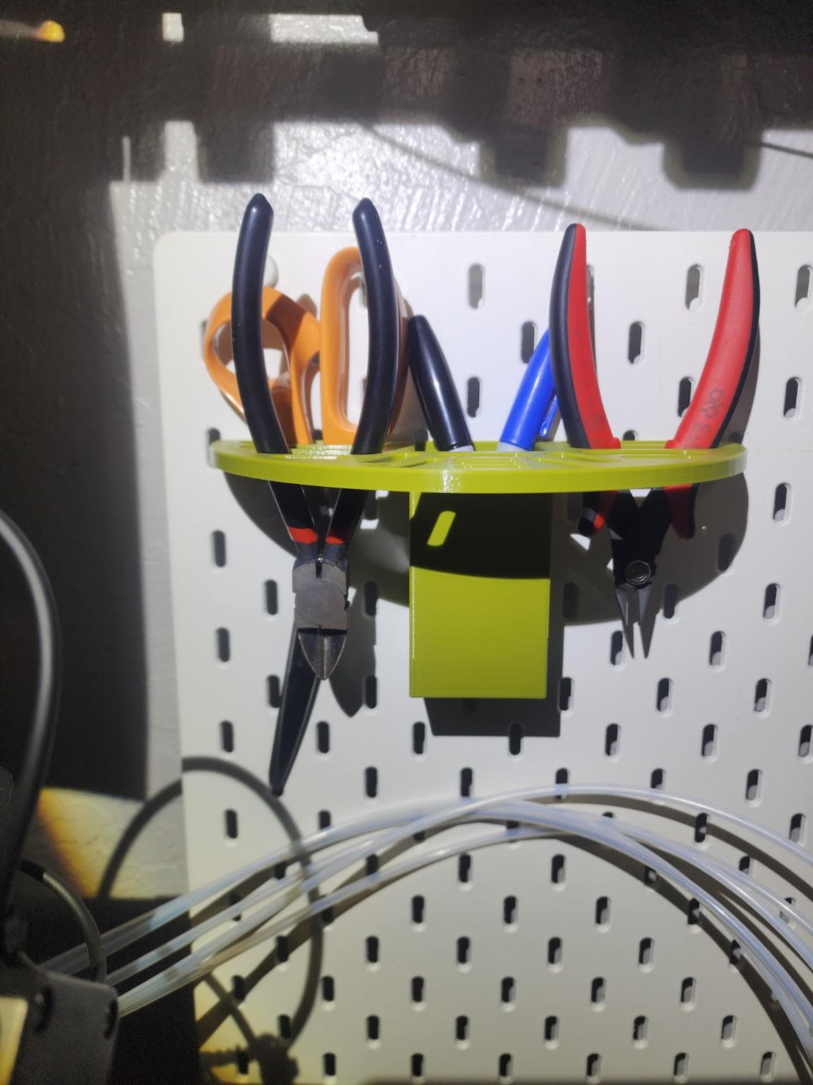 IKEA SKÅDIS Scissor Holder | Pegboard Craft Room Organizer | Sewing & Craft Tool Storage