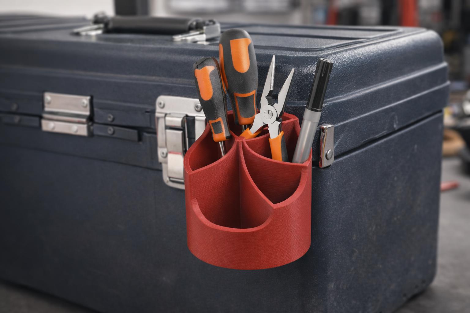 Zip Tie Holder – Magnetic Rack for Toolbox, Garage, Workshop & Craft Room Storage