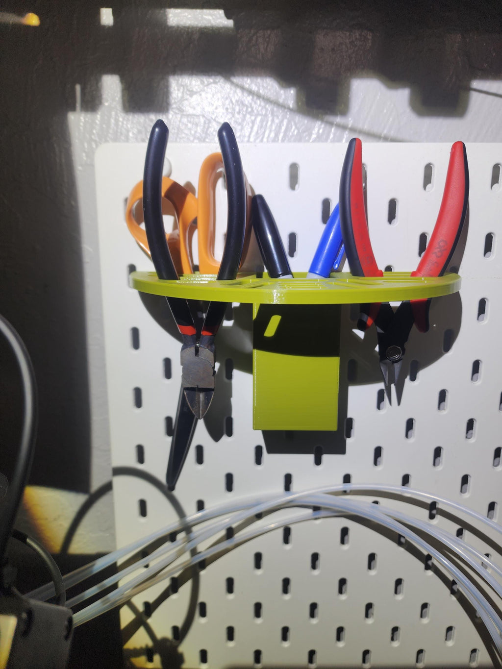 IKEA SKÅDIS Scissor Holder | Pegboard Craft Room Organizer | Sewing & Craft Tool Storage