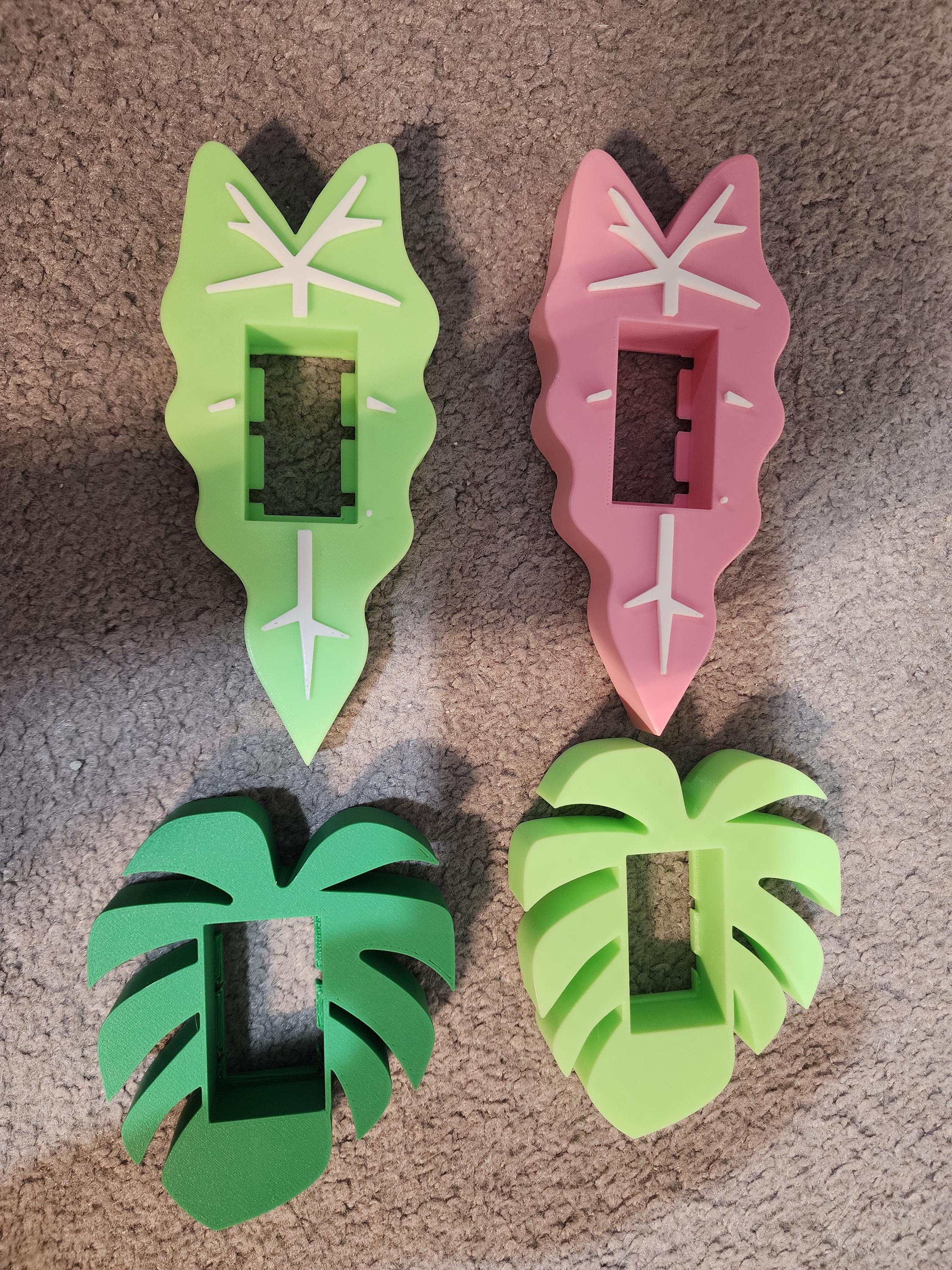 Monstera Leaf Hygrometer: Magnetic Plant Humidity Monitor