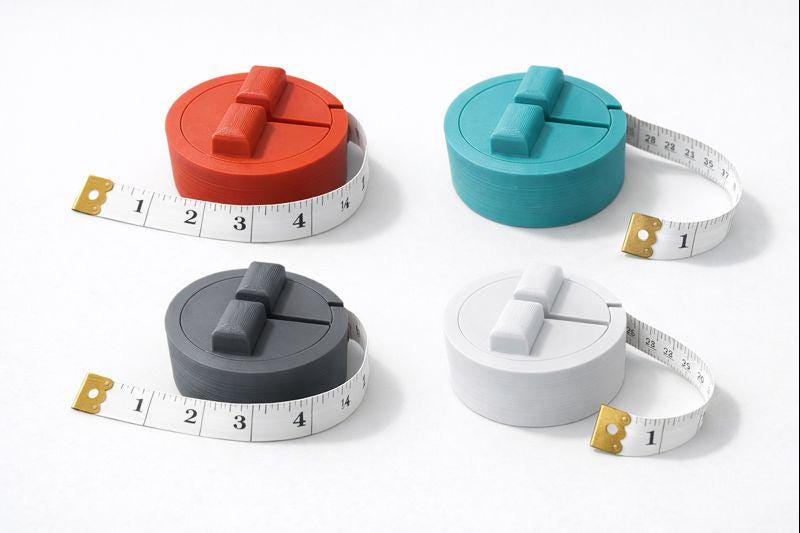 Lightweight Spool Tape Measure Case – Bright Colors, Easy to Use, Durable