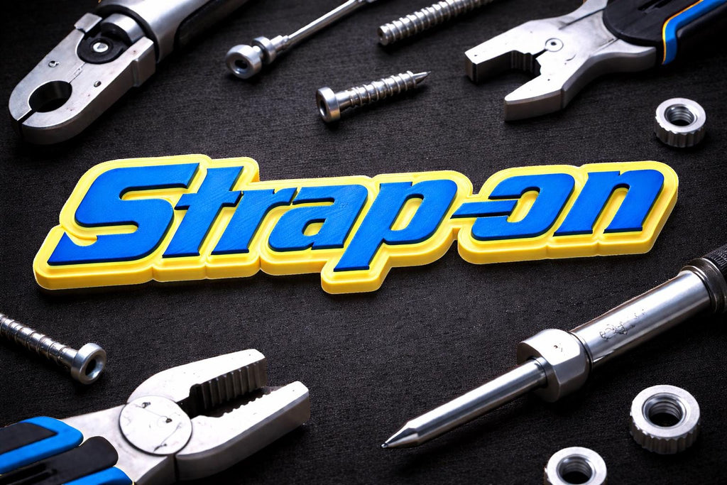 Strap-On Toolbox Badge | Funny Tool Box Accessory | Mechanic Gift for Car Guys & DIYers