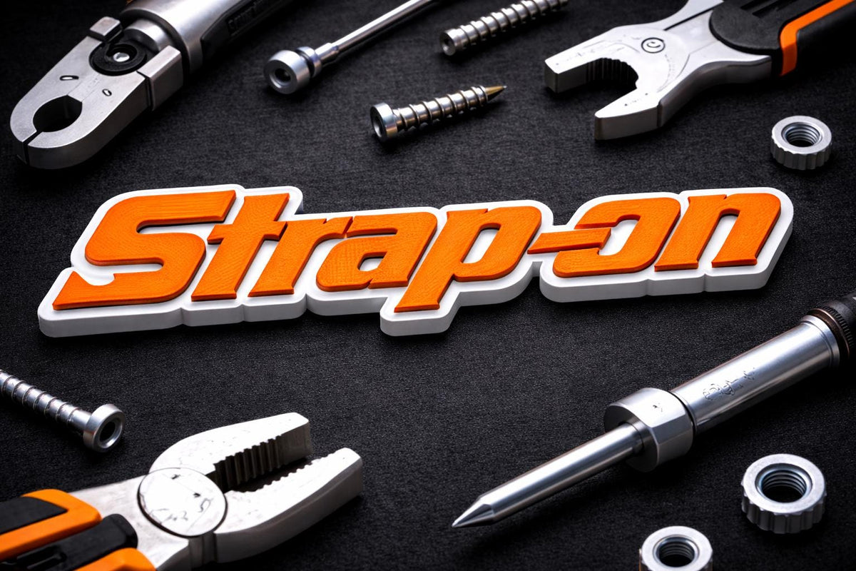 Strap-On Toolbox Badge | Funny Tool Box Accessory | Mechanic Gift for Car Guys & DIYers