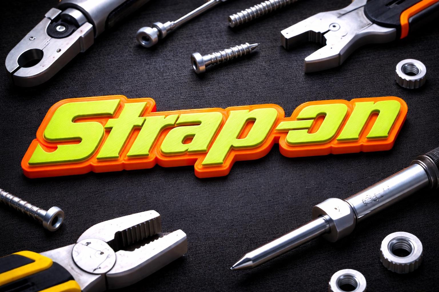 Strap-On Toolbox Badge | Funny Tool Box Accessory | Mechanic Gift for Car Guys & DIYers