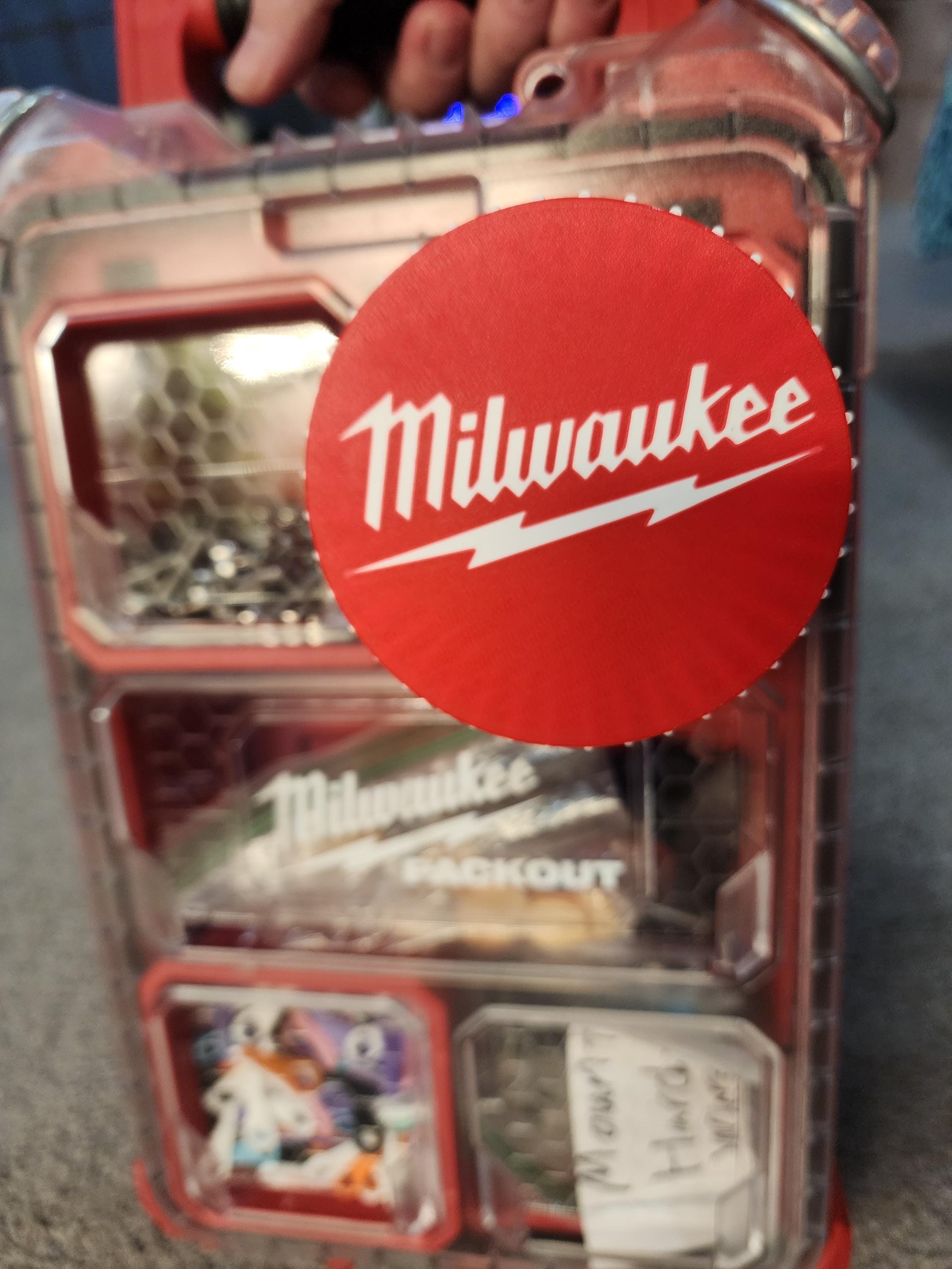 Milwaukee Packout Parts Organizer Bin (1 or 2 Pack) – Screws, Nuts, Bolts & Small Hardware Storage Container