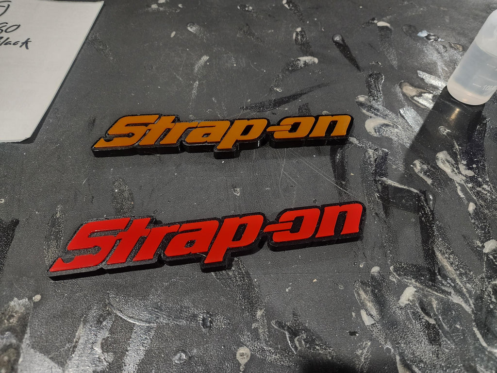 Strap-On Toolbox Badge | Funny Tool Box Accessory | Mechanic Gift for Car Guys & DIYers