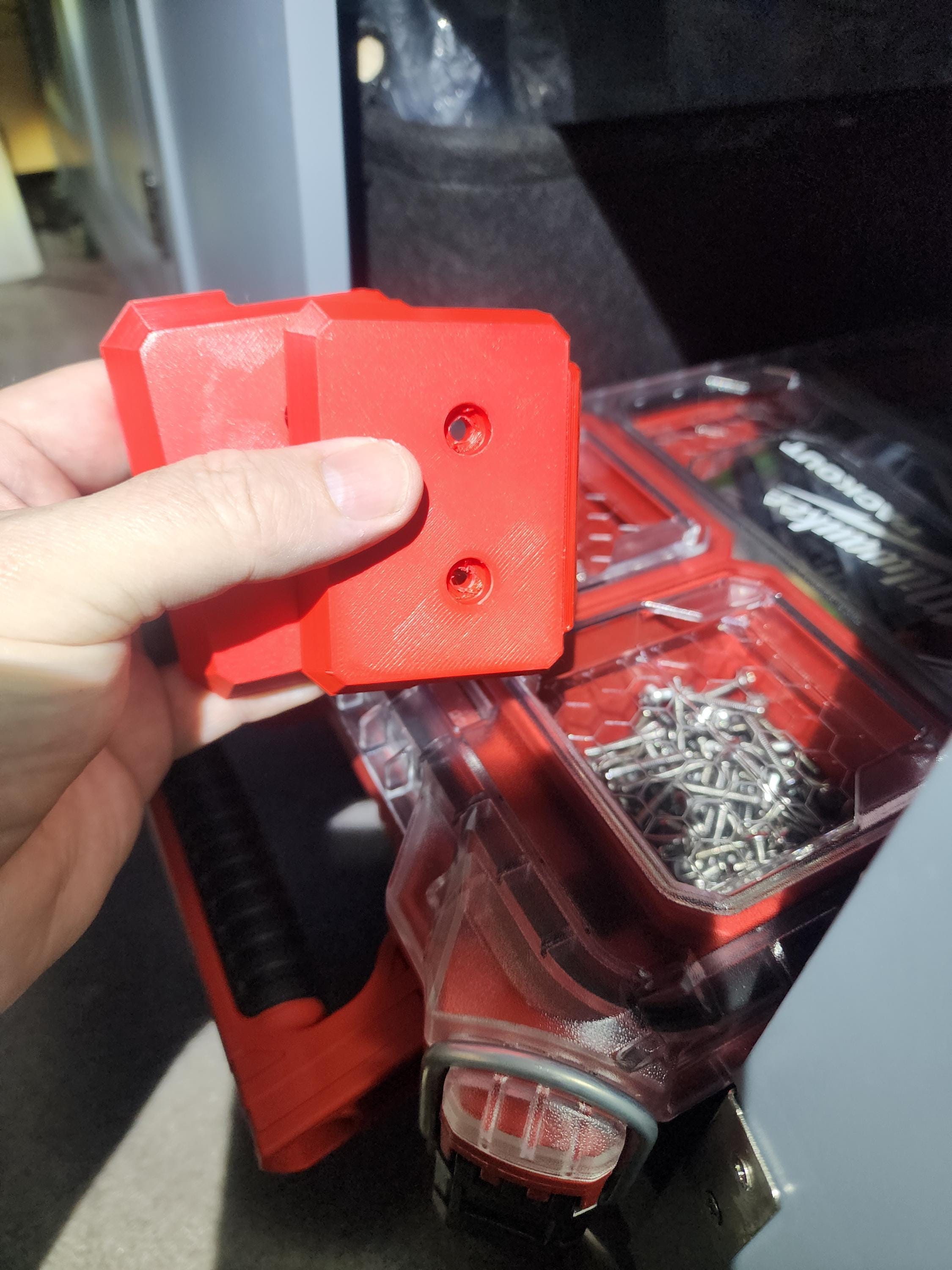 Milwaukee Packout Feet flush mount and 0.25" raised version 4pk