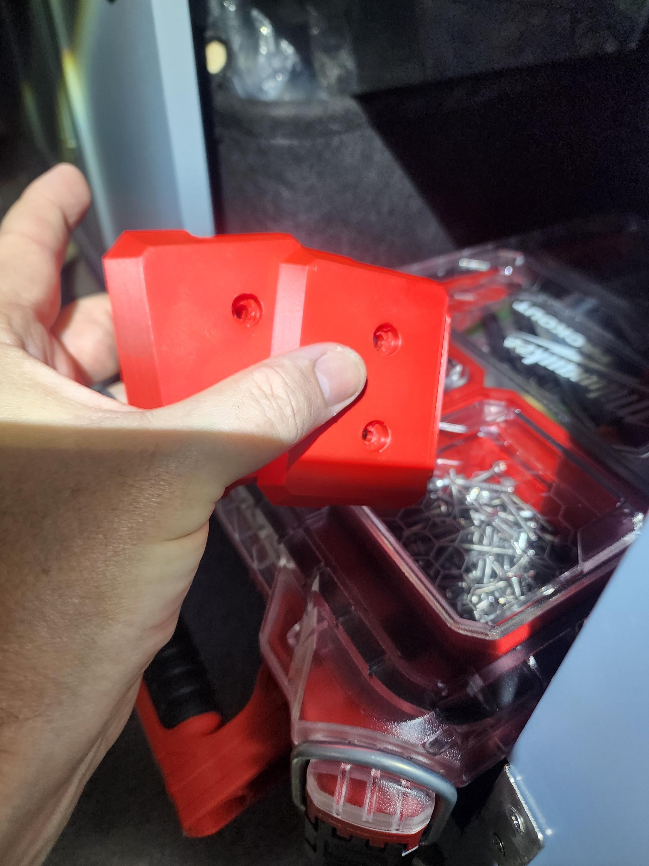 Milwaukee Packout Feet flush mount and 0.25" raised version 4pk