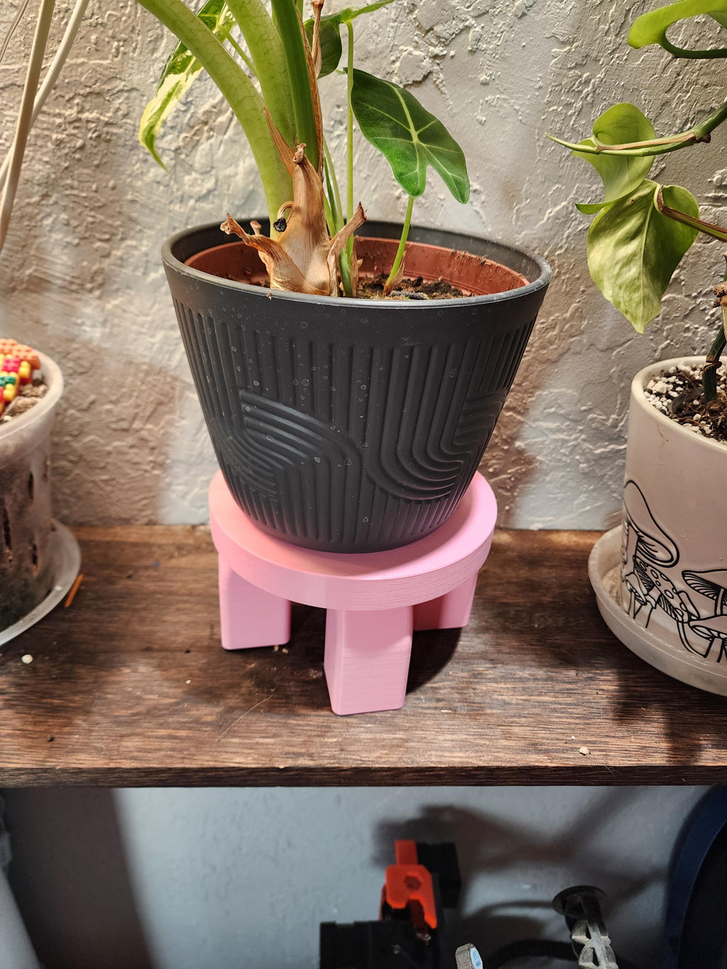 Indoor Plant Stand for Small Pots | Modern Arch Planter Stand | Cute Houseplant Decor | Gift for Plant Lovers