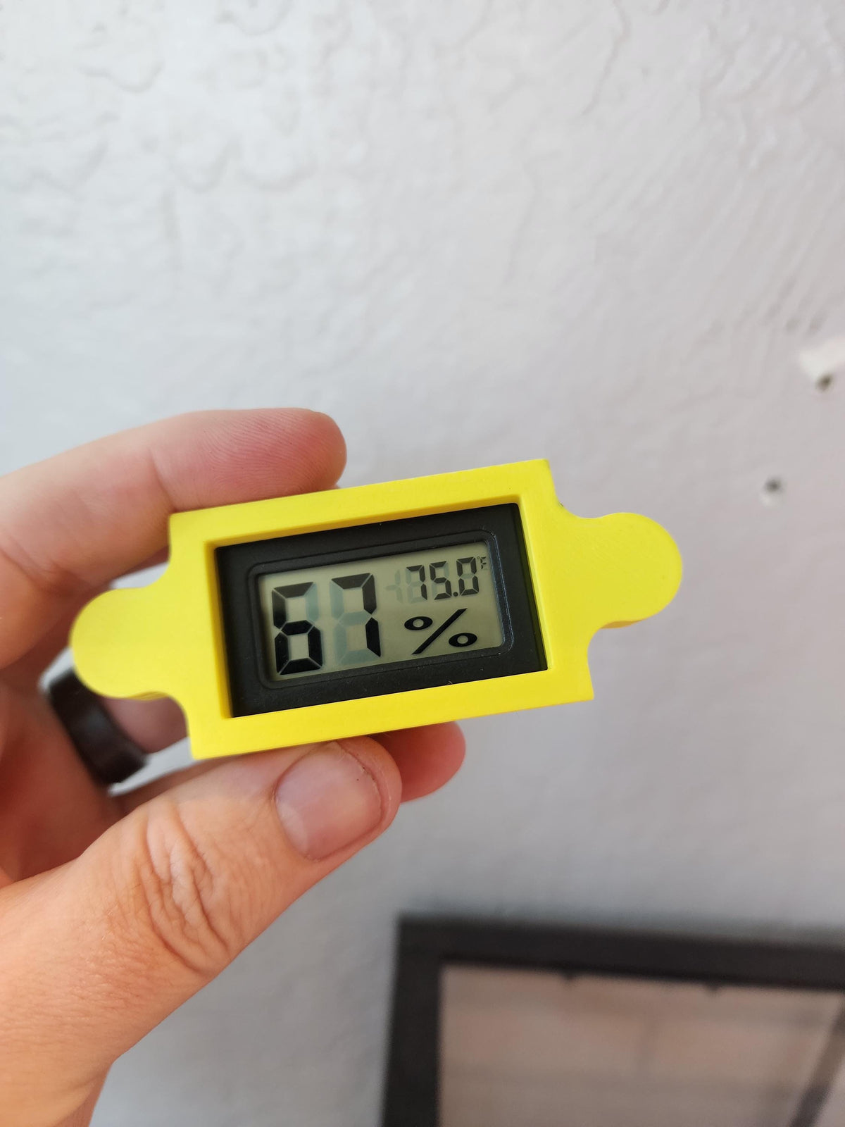Jumping Spider Hygrometer | Reptile Tank Humidity Gauge | Gecko & Lizard Terrarium | Greenhouse Accessory