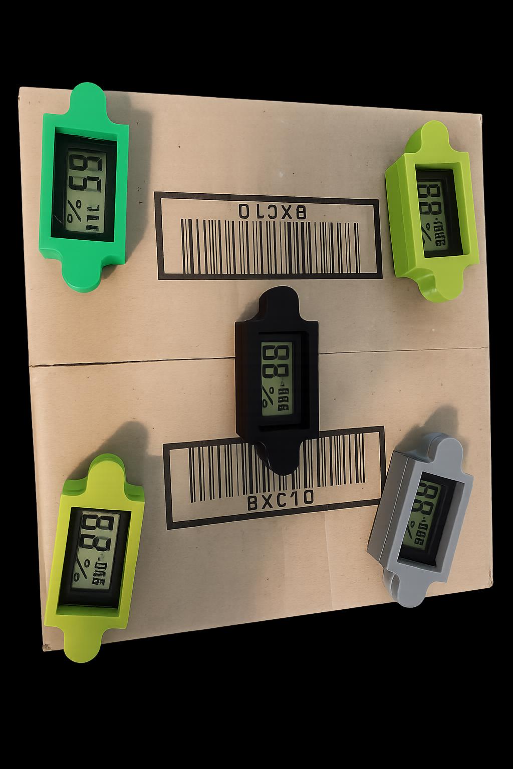 Jumping Spider Hygrometer | Reptile Tank Humidity Gauge | Gecko & Lizard Terrarium | Greenhouse Accessory