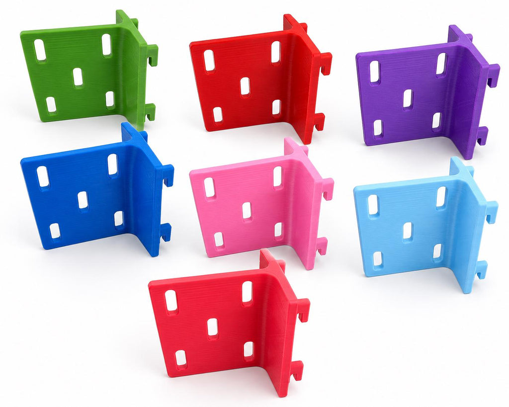SKÅDIS Pegboard Side Extension – 90 Degree Perpendicular Fin for IKEA SKÅDIS – Small, Medium or Large