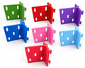 SKÅDIS Pegboard Side Extension – 90 Degree Perpendicular Fin for IKEA SKÅDIS – Small, Medium or Large
