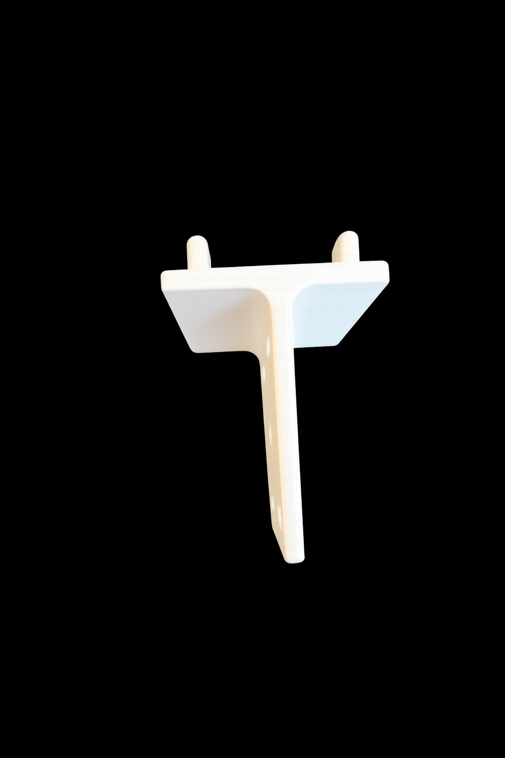 SKÅDIS Pegboard Side Extension – 90 Degree Perpendicular Fin for IKEA SKÅDIS – Small, Medium or Large