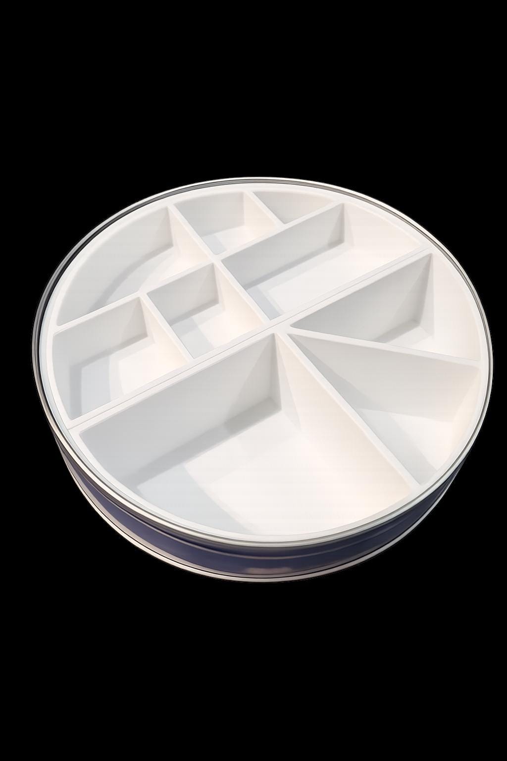 Cookie Box Sewing Kit Organizer | 2-Tier Storage for Royal Dansk Butter Cookie Tin | Choose Tin or Insert | 4 Layout Options
