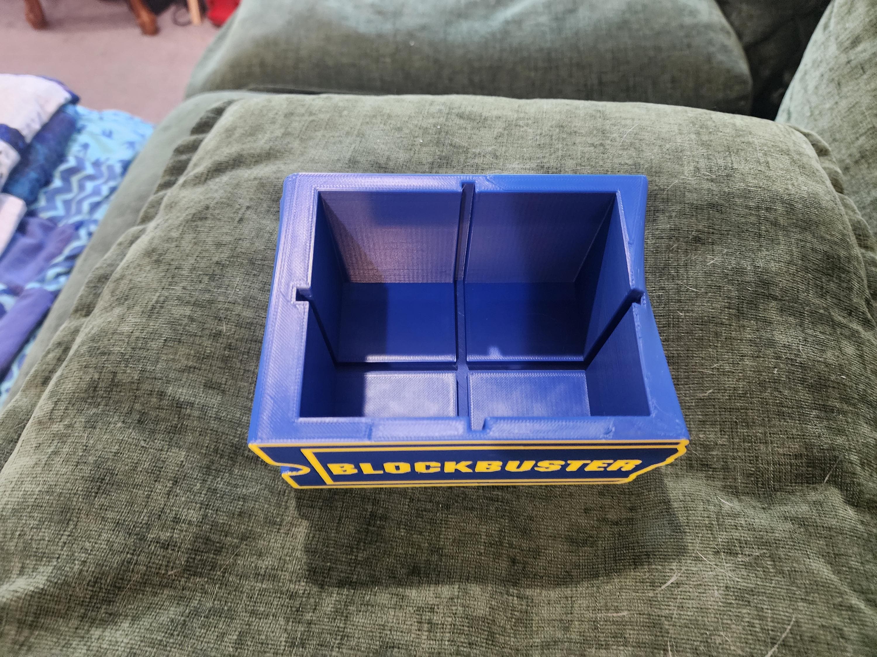 1 at this price. Blockbuster Logo Remote Holder | Retro Movie Night Organizer | TV Remote Caddy | Couch & Coffee Table Storage
