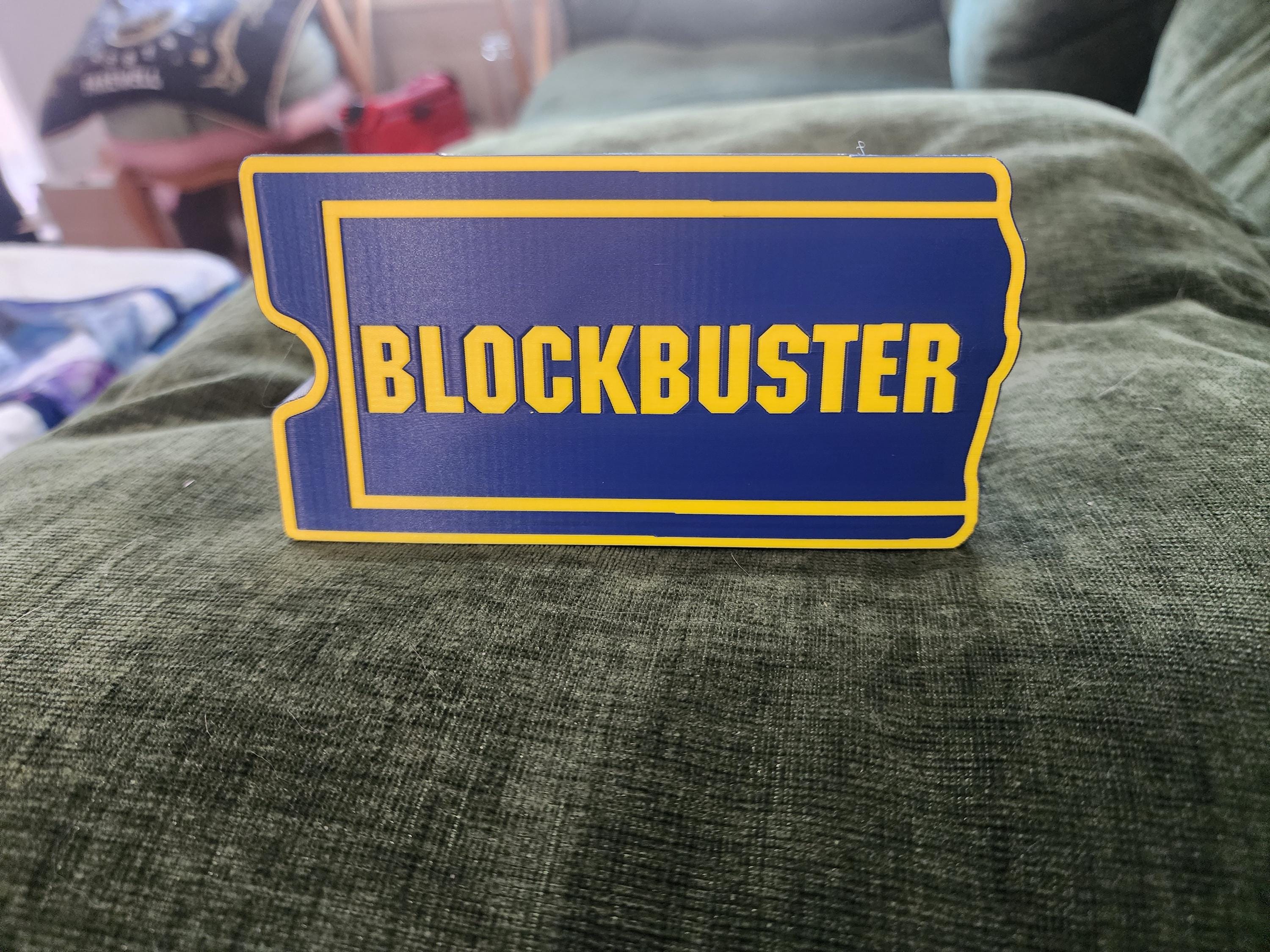 1 at this price. Blockbuster Logo Remote Holder | Retro Movie Night Organizer | TV Remote Caddy | Couch & Coffee Table Storage