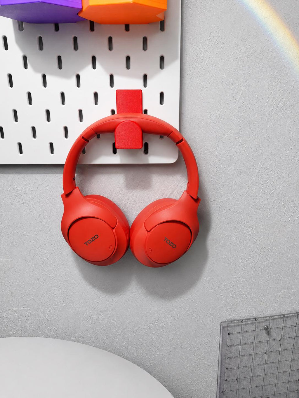 IKEA SKÅDIS Headphone Hook – Pegboard Headset Holder – 20+ Colors – Gaming & Desk Organizer