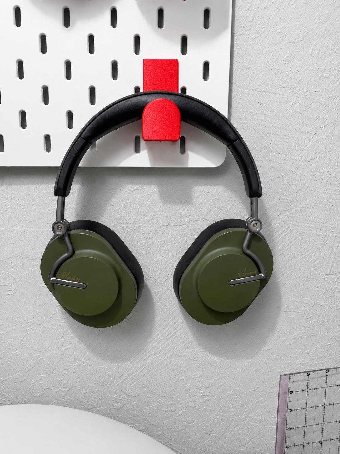 IKEA SKÅDIS Headphone Hook – Pegboard Headset Holder – 20+ Colors – Gaming & Desk Organizer