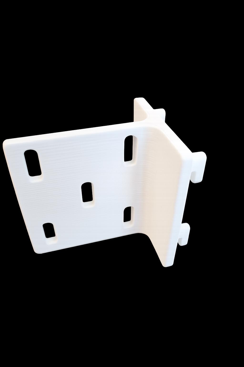 SKÅDIS Pegboard Side Extension – 90 Degree Perpendicular Fin for IKEA SKÅDIS – Small, Medium or Large